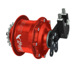 Speedhub 500/14 CC EX Red Tandem 14-speed gearhub, color red, 36-hole