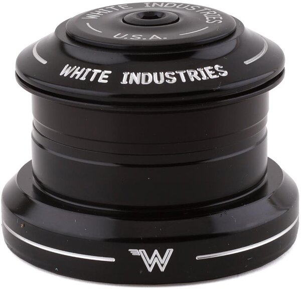 White Industries Tapered Headset, 1 1/8"-1.5", ZS44/28.6 | EC44/40, black