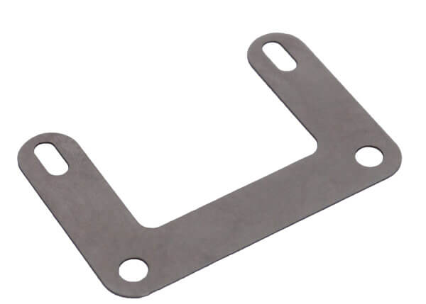 Adapter of flat sheet metal for rack mount for B + M reflector 313/3Z 