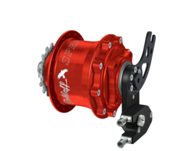 Rohloff SPEEDHUB 500/14  A12 DB PM, red, 36h