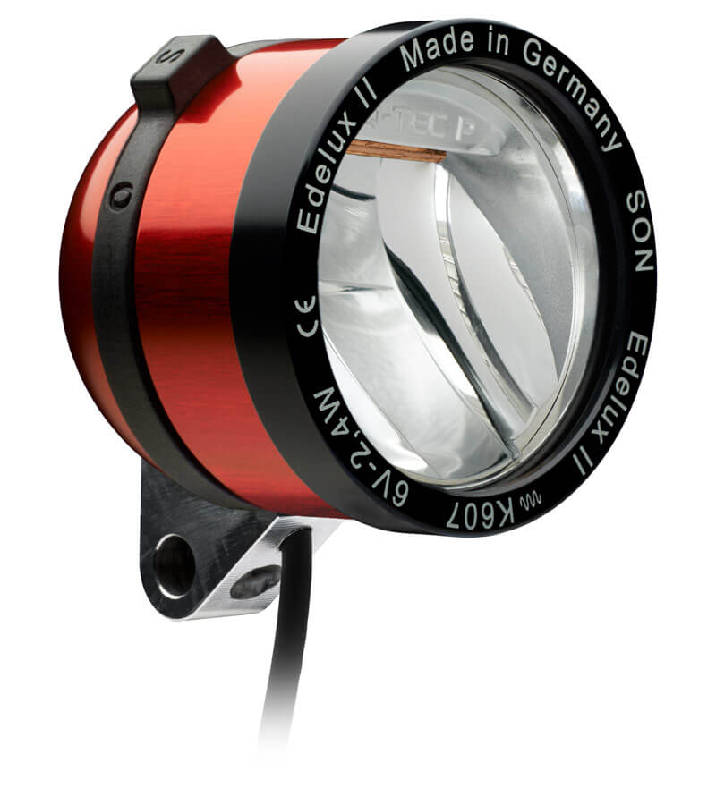 Edelux II, 140 cm cable, connectors separate, red