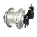 Speedhub 500/14 CC EX Silver Tandem 14-speed gearhub, color silver, 36-hole