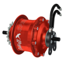 Speedhub 500/14 TS Red Tandem 14-speed gearhub, color red