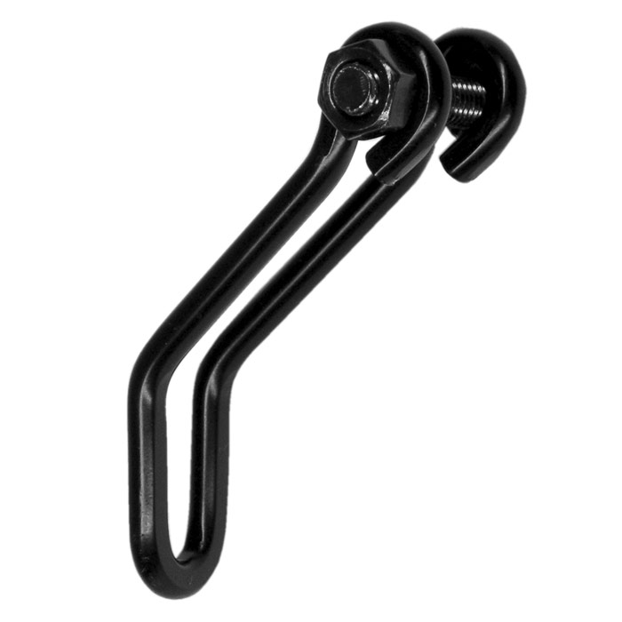 Headlight bracket Edelux black, 36 x 50 mm