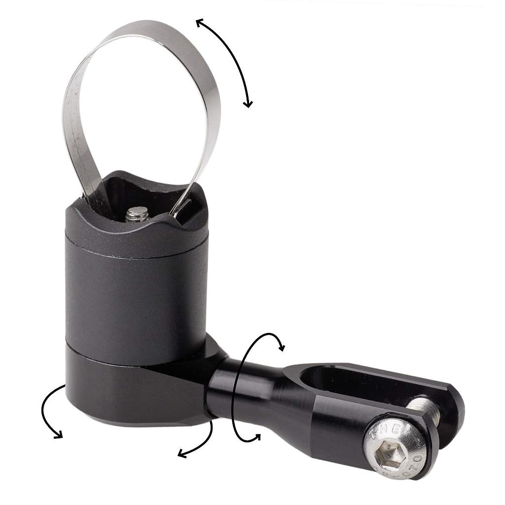 Headlight bracket Schmidt Delux 3D with spacer