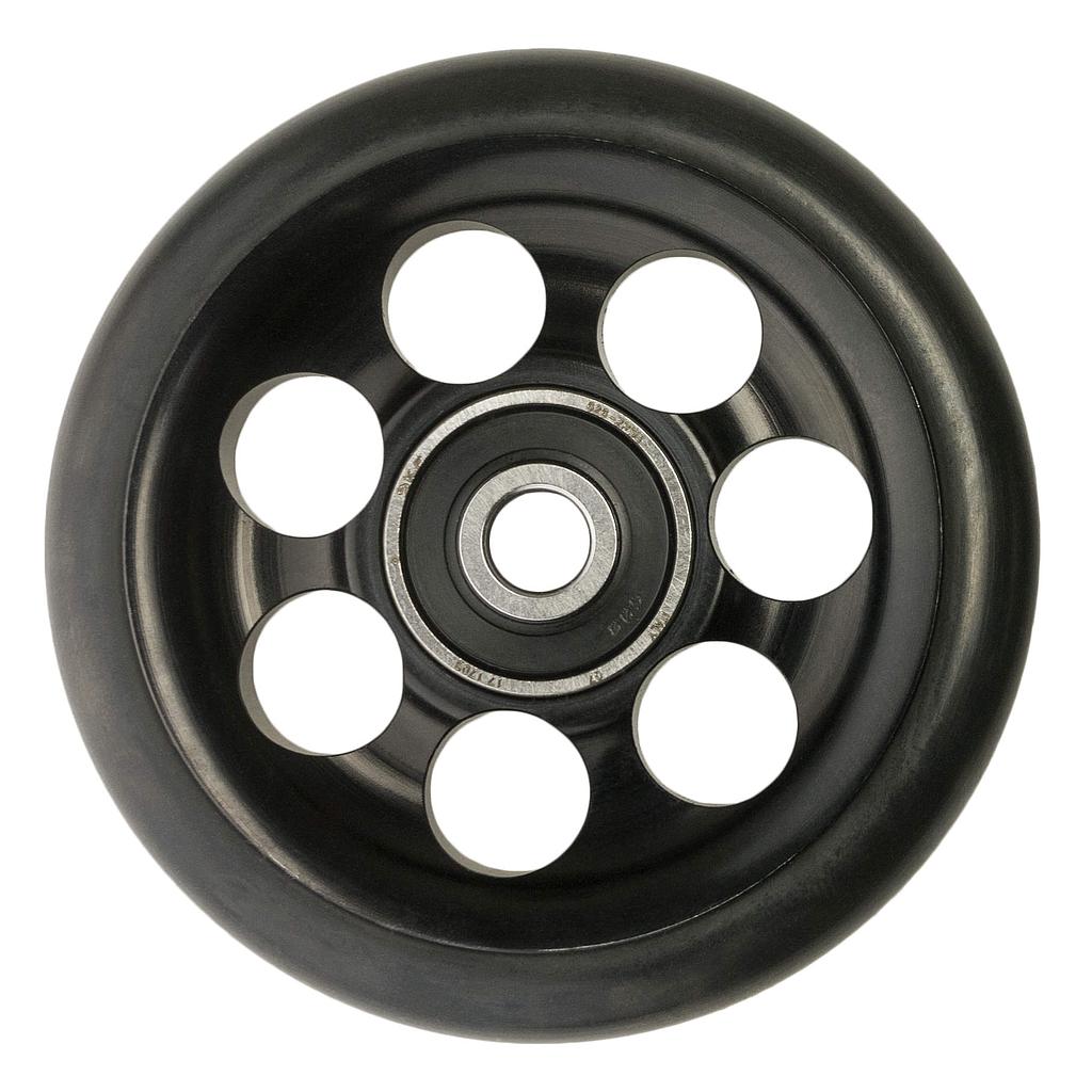 SON Wheels for Brompton rack, black anodized, pair