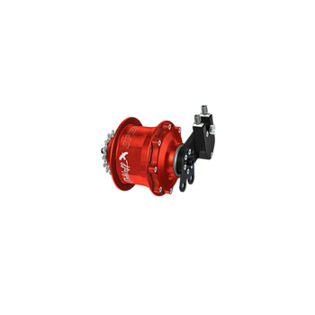 Speedhub 500/14 CC EX Red Tandem 14-speed gearhub, color red, 36-hole