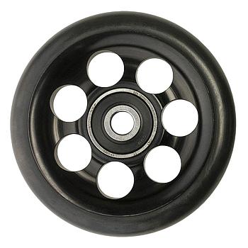 SON Wheels for Brompton rack, black anodized, pair